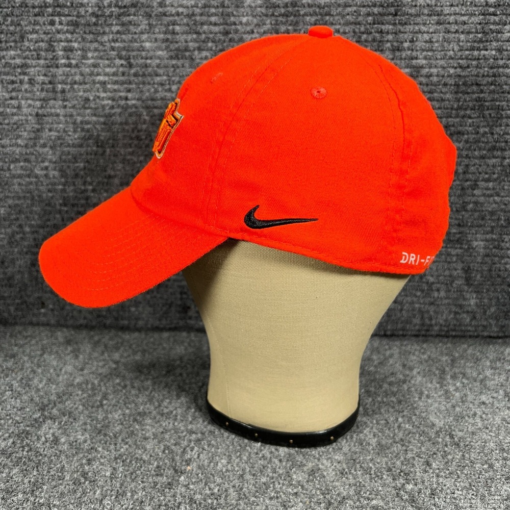 Oklahoma State Cowboys Hat Cap Nike Heritage86 Orange Strapback OSFM NCAA Big 12 - Picture 4 of 10